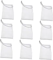 Outanaya Cleanser Face Cleanser 40pcs Soap Pouch Exfoliating Glove Mesh Soap Bag