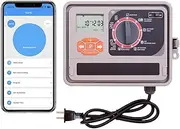 Grouven Garden Smart 11-Zone WiFi Sprinkler Controller Watering Timer Irrigation System Outdoor/Indoor