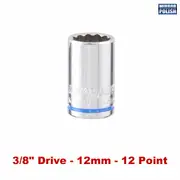 Kincrome K2837 - Socket 3/8" Drive 12mm Mirror Polish
