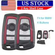 2 for 2009 2010 -2014 2015 2016 F series fBMW 7 5 3 1 Series Fob Shell Key Case