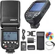 Godox V850III Flash with XproII-S Trigger for Sony, Camera Flash Speedlight 7.2V/2600mAh HSS 1/8000 2.4G 1.5s Recycle Time 450 Full Power Pops for DSLR Cameras