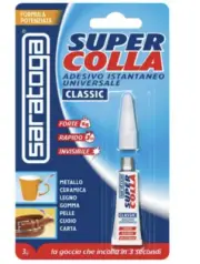 Super Glue SuperColla Instant Adhesive Strong Clear Steel Ceramic Wood Paper 3g