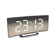 Bedside Digital Clock LED Display Desk Table Time Temperature Alarm Modern Decor