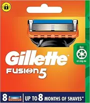 Gillette Fusion Manual Razor Blades, 8 Count