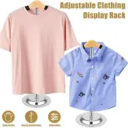 Adjustable T Shirt Display Stand Flexible Shoulder Stand Shirt Rack paprP