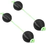AKOOSY Music Eggs Rhythm Maracas Wooden Egg Shaker Boys and Girls Percussion Instrument Quiet Practice Portable