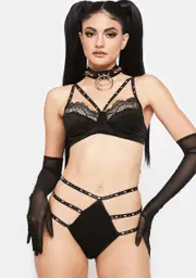 Darkness In Lust Lingerie Set
