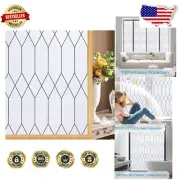 Reusable Window Privacy Film - Moroccan Design, Easy Static Cling 29.5 x 78.7 in