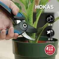 在飛比找momo購物網優惠-【HOKAS】輕巧園藝剪刀 台灣製(花剪 樹枝剪 果樹剪 S