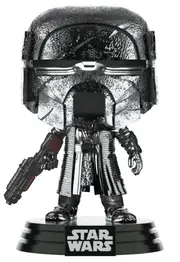 Star Wars - Knight of Ren Blaster Episode IX Rise of Skywalker Hematite Chrome #331 Pop! Vinyl