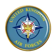 United Kingdom Air Forces NATO Pin Badge