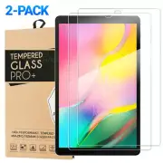 2-Pack Tempered Glass Screen Protector For Galaxy Tab A 10.1" 2019 T510 T515