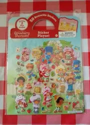 Strawberry Shortcake Puffy & Reusable Sticker Playset!