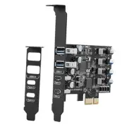 USB PCIE Card 25W Power Delivery, PCI Express 4 2 USB A and 2 USB Type-C Ports