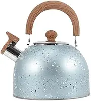 WATIIFUFU Whistling Kettle Capacity Boiling Pot for Home Restaurant Safe Convenient Design Compatible with Induction Gas Stoves for Tea