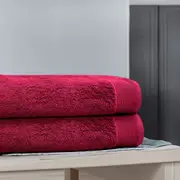 Bedding King 100% Pure Egyptian Cotton Bath Sheet - Raspberry Pink