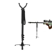 Shooting V Yoke Gun Rest Stick Camera Rack Tripod Height Adjustable 62-149cm AU