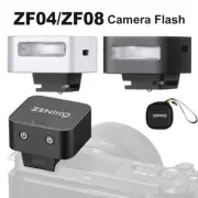 ZENIKO ZF04 ZF08 Mini Retro Flash Speedlite Universal HotShoe Camera Flash Light