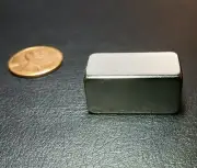 1 Neodymium N52 Grade Block Magnet Super Strong Rare Earth Bar 1" X 1/2" X 1/2"