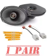 Infinity 300 watts 2-Way 6"x9" Front Door Speakers For 2002-2022 Dodge/RAM 1500