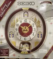 Seiko Special Collectors Edition Wall Clock-Plays 24 Melodies