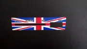 Classic Mini Heater Slide Union Jack Sticker - MK3 Mini Cooper Clubman 1275GT