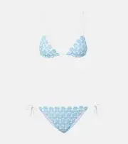 [Missoni] Missoni Crochet bikini UK 10 blue