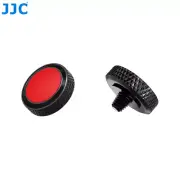 JJC Metal Soft Shutter Release Button Black for Camera Deluxe Upgrade