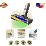 Dyson Vacuum Attachments with Green Light - Soft Roller Brush for Hard Floors