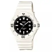 NEW Casio LRW200H-1E, Women's Analog White Resin Band, 100 Meter WR, Date