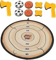 Yardwe Family Target Game Throwing Round Target Toys Outdoor Games for Adults Boys and Girls Ax Throwing for Boys and Girls Lightweight Safe Whimsical Design