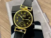 Molniya Watch mechanical, 45 mm diameter, 22mm strap, Aviator