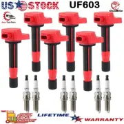 UF603 Ignition Coil & Iridium Spark Plug for Honda Accord Crosstour Acura RL TSX (for: Honda)
