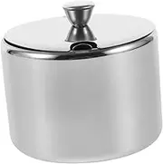 Cabilock Stainless Steel Container with Stylish Condiment Jar for Kitchen Storage Non Magnetic Sugar Jar for Organized Countertops and Cabinets