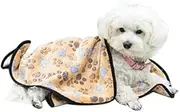 EXPAWLORER Fluffy Dog Blankets with Paw Print - Super Soft Warm Premium Fleece Pet Blanket, Cozy Flannel Throw for Small Dog Cat Puppy Kitty, Sleep Bed Mat Cover
