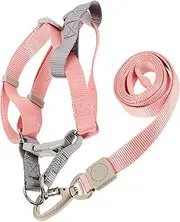Happyyami Dog Harness and Leash Set for Small Medium Dogs -Ring Metal Comfortable Fit
