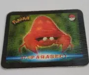Pokemon Stadium Action 3DS 2000 Card Tazo Pogs #14 Parasect