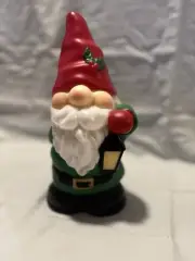 Christmas Holiday Santa Gnome Blow Mold, 11 Inch