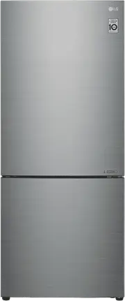 LG 420L Bottom Mount Refrigerator - Colour::Silver