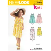 New Look Sewing Pattern 6569 N6569 Child's Sundress