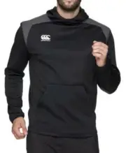 Canterbury CCC Fleece Hood Jumper Jacket Track Winter Sport Size M $130☆50% OFF