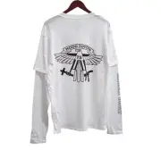Travis Scott Hood Toyota Long Sleeve Tee Light Blue (TSCJ-LS011) Mens Size S