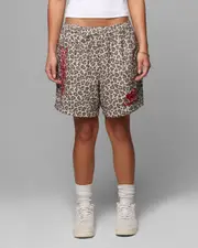 [LOITER] Loiter Cyber Beach Shorts Snow Leopard - Size 2XL 2XL Snow Leopard