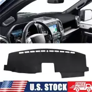 Leather Car Dashmat Dashboard Cover Non-Slip Dash Mat For Ford F-150 Lobo Raptor (for: Ford)