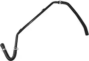 X AUTOHAUX No.3C3Z18472BB HVAC Heater Hose Assembly for Ford F-250 Super Duty 2003-2007 / Inner Engine Coolant Water Heater Pipe/Durable Metal / 1 Pcs Black
