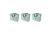 3x Rex London Jumbo Storage Bag Organiser w Zip Closure 58x48cm Best in Show
