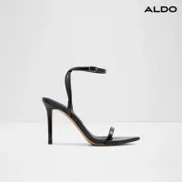 在飛比找momo購物網優惠-【ALDO】TULIPA-時尚完美繞踝細跟高跟涼鞋-女鞋(黑