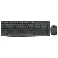 在飛比找樂天市場購物網優惠-Logitech羅技 無線鍵鼠組MK235【愛買】