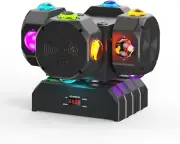 200W RGBW 4 Head Rotating Moving Head DJ Lights, 16X10W LED Moving Head Stage Li