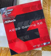 在飛比找露天拍賣優惠-限時下殺ASRock/華擎科技 X299 Gaming K6